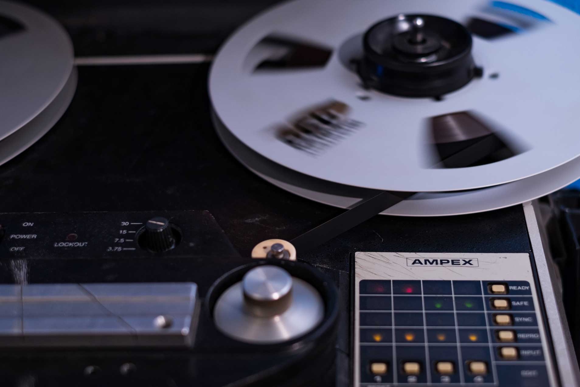 Ampex tape machine